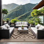 GENIMO Outdoor Rug, Waterproof Plastic Rugs - Image 3