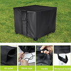 Square Fire Pit Cover 30"L x 30"W x 25"H - Image 3