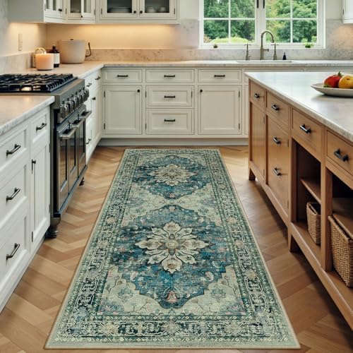 RELEANY Washable Area Rug, Runner 3'x7' by RELEANY
