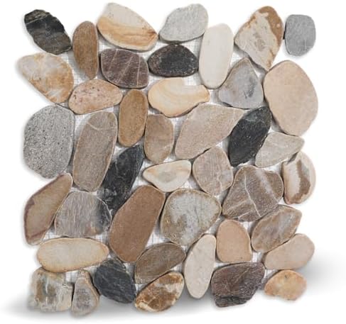 Pebble Tile for Shower Floor by Adolif