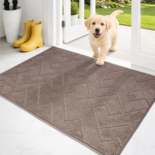 PURRUGS Dirt Trapping Door Mat Indoor Entrance by PURRUGS