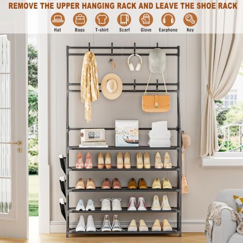OYREL Shoe Rack, 5 Tier Shoes Storage Organizer - Image 4
