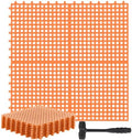 Drydiet 8 Pack Drainage Tiles Modular Interlocking Floor Tiles by Drydiet