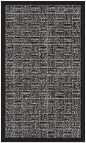 Ottomanson Scraper Doormat – Indoor Outdoor Entry Rug by Ottomanson