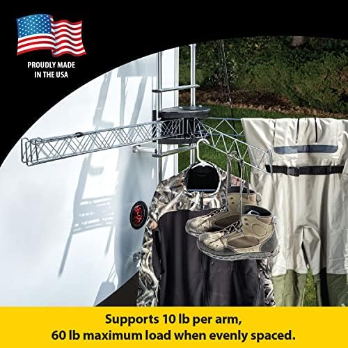 Stromberg Carlson Extend-A-Line 35" Clothes Line – Retractable, Rack Hanger - Image 4