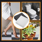 Tinideya 50 Pcs Drainage Interlocking Floor Tiles - Image 6
