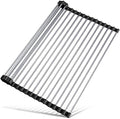 Tomorotec Roll Up Dish Drying Rack Over Sink, 304 Steel by Tomorotec