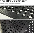 MATZEN 60x36 Large Rubber Water Drainage Floor Mat - Image 5