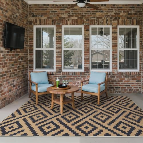 GENIMO Outdoor Rug, Waterproof Plastic Rugs - Image 7