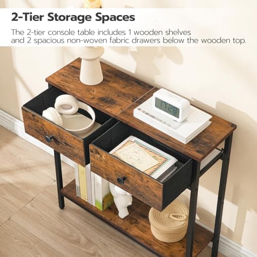 HOOBRO 29.5" Narrow Console Table - Image 5