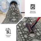2x12 Runner Rug Washable Non Slip Boho Floor Mat - Image 6