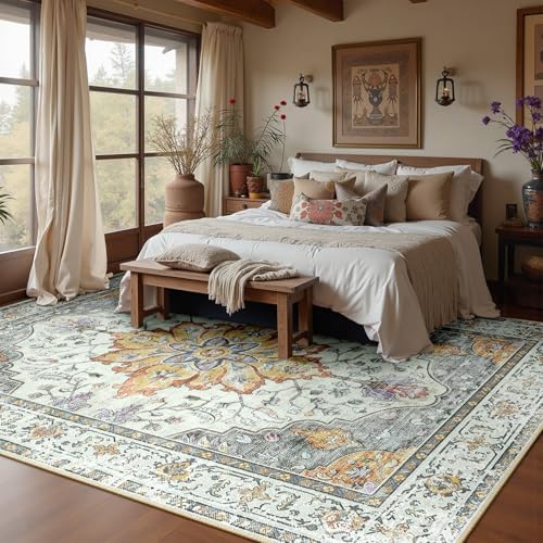 RELEANY Washable Area Rug by RELEANY