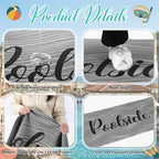 Tinideya Pool Deck Mats Non Slip Rubber - Image 4