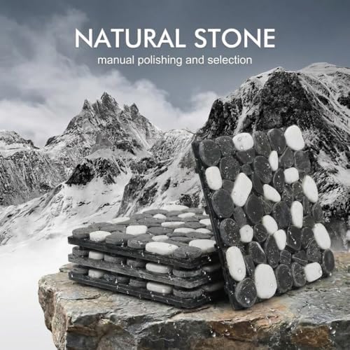 4 Pcs Interlocking Natural Deck Tiles 11.8" x 11.8" - Image 2