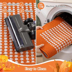 Ileading Fall Indoor Door Mat Washable Orange Muddy Rugs - Image 6