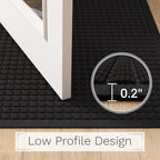 Front Door Mat, 29.5"x17" Non-Slip Heavy Duty Rubber Doormat - Image 5