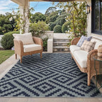 GENIMO Outdoor Rug, Waterproof Plastic Rugs by GENIMO