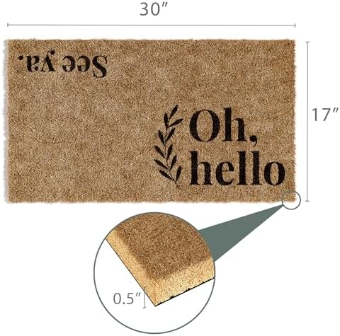 Barnyard Designs Front Door Welcome Mat - Image 3