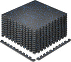 SUPERJARE 0.79'' Extra-Thick 12 Pcs 48 Sq Ft Exercise Equipment Mats by SUPERJARE