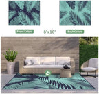 GENIMO Outdoor Rug, Waterproof Plastic Rugs - Image 2