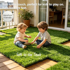 GOESWELL Interlocking Grass Tiles 12x12 Inch 50 Pack Drainage - Image 5
