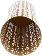 Fabater Rust Proof Metal Umbrella Holder Round Hollow Copper Pattern Umbrella - Image 4