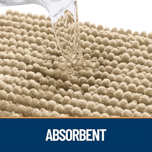 OLANLY Dog Door Mat for Muddy Paws 40x32, Extra Absorbent Chenille Mud Mat - Image 4