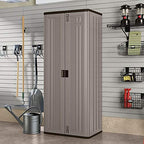 Suncast Tall Storage Cabinet Building - Image 2