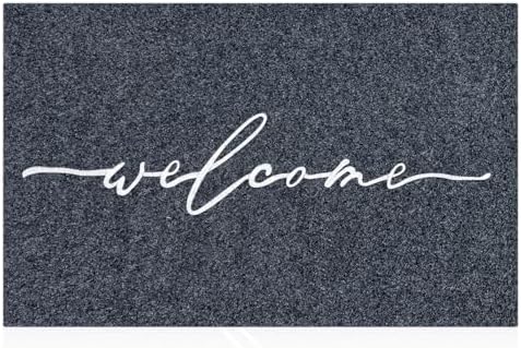 AAZZKANG Welcome Mats for Front Door Large 24"x36" by AAZZKANG