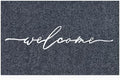 AAZZKANG Welcome Mats for Front Door Large 24"x36" by AAZZKANG