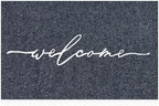 AAZZKANG Welcome Mats for Front Door Large 24"x36" by AAZZKANG