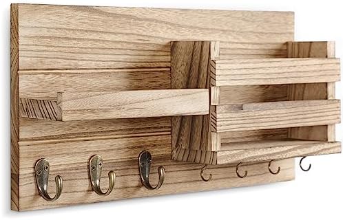 Lwenki Mail Organizer for Wall Mount – Key Holder - Image 2