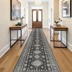 2x12 Runner Rug Washable Non Slip Boho Floor Mat by Nestiva