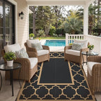 GENIMO Outdoor Rug, Waterproof Plastic Rugs - Image 6