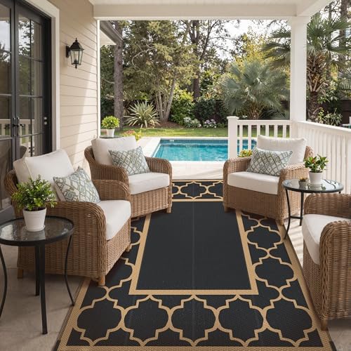 GENIMO Outdoor Rug, Waterproof Plastic Rugs - Image 6