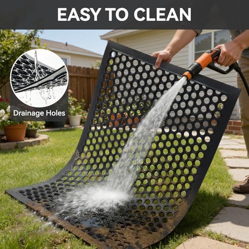 RESARE Front Door Mat Non Slip - Image 5