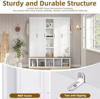 Merax Modern Farmhouse Hall Tree - Image 3