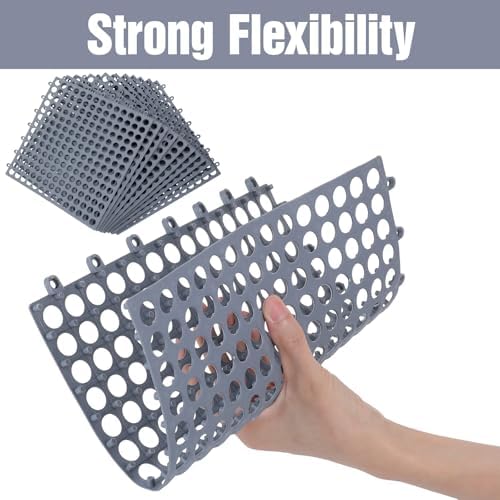 12 Pcs Interlocking Floor Tiles, 11.8 x 11.8 Inch Modular Cushion Mat - Image 5