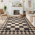 GarveeHome Easy Jute Rug 8x10 Washable Rugs - Image 2