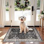 2x3 Rug Non-Slip Washable for Kitchen – Boho Small Throw Rug for Sink & Entryway by BYYVOORugsforYourHome