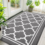Buganda Indoor Door Mat, Dirt Resistant Doormat by Buganda