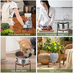 CADANI 5-Pack Metal Plant Stands - Image 6