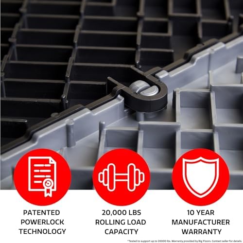 SnapLock GarageDeck 12"x12" Interlocking Garage Floor Tiles - Image 6