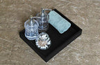 HofferRuffer Faux Leather Vanity Tray, Elegant Desktop Storage Organizer - Image 3