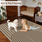 Faux Jute Area Rug, Dining Room, Home Decor - Image 6