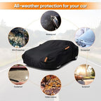 NEVERLAND Car Cover Waterproof All Weather - Image 4