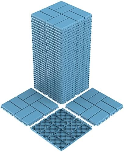 Goovilla Plastic Interlocking Deck Tiles, 36 Pack 12"x12" by Goovilla
