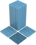 Goovilla Plastic Interlocking Deck Tiles, 36 Pack 12"x12" by Goovilla
