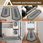 COSY HOMEER Long Kitchen Floor Mats and Rugs Non Slip Washable - Image 5
