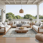 GENIMO 4x6 Outdoor Rug, Washable by GENIMO